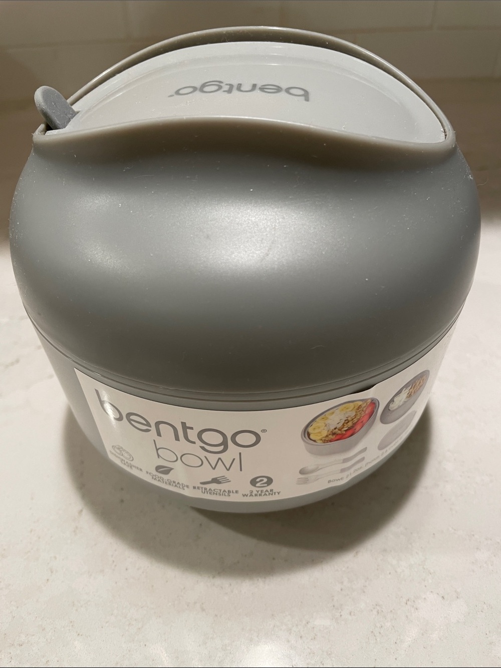 New- never used
Bentgo Bowl - Insulated Bowl 2 with Snack Compartment